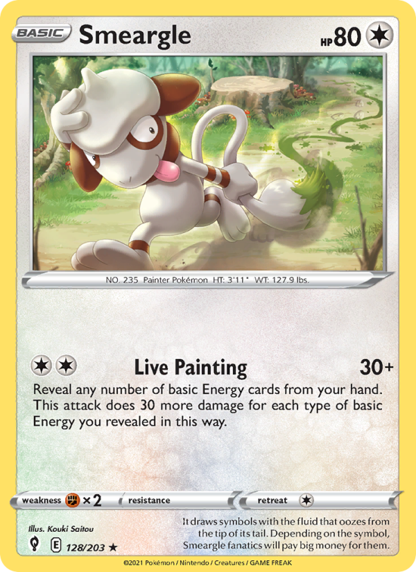 Smeargle Rare (128/203) swsh7