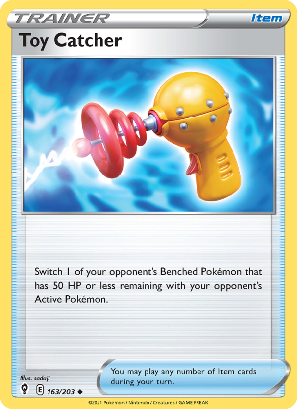 Toy Catcher Uncommon (163/203) swsh7