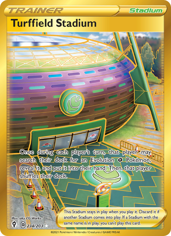 Turffield Stadium Secret Rare (234/203) swsh7