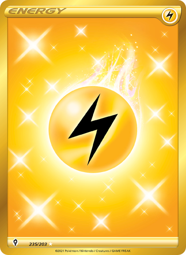 Lightning Energy Secret Rare (235/203) swsh7