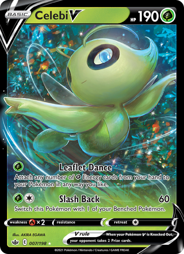 Celebi V Holo Rare V (7/198) swsh6