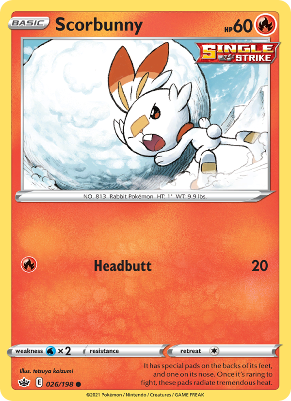 Scorbunny Common (26/198) swsh6