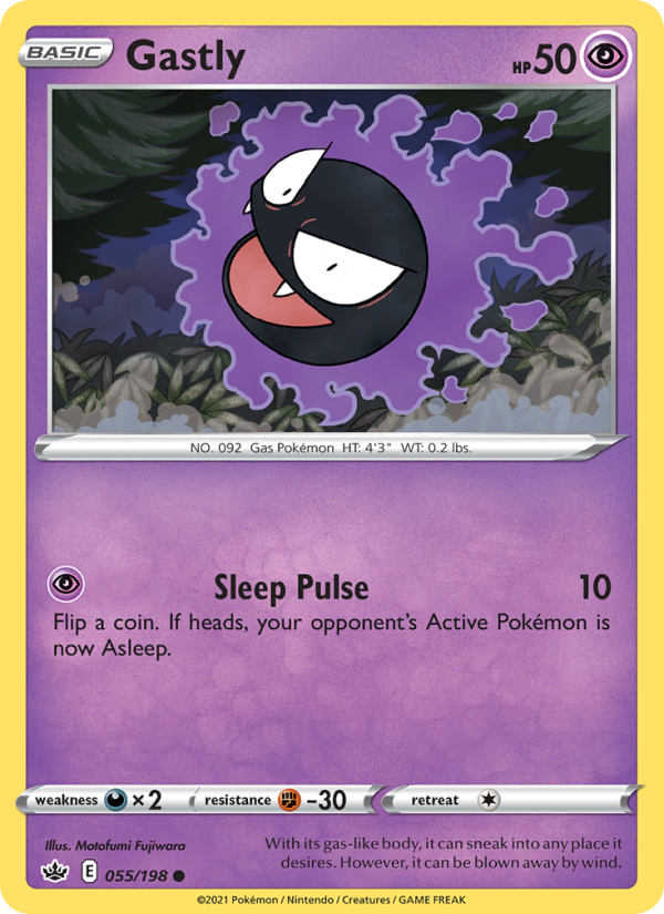 Gastly Common (55/198) swsh6