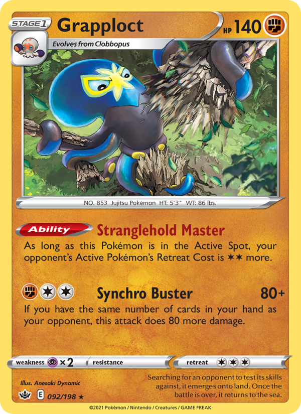 Grapploct Holo Rare (92/198) swsh6