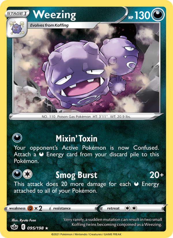 Weezing Rare (95/198) swsh6