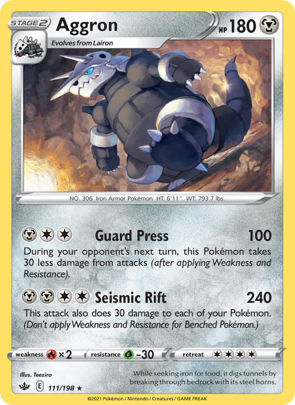 Aggron Rare (111/198) swsh6