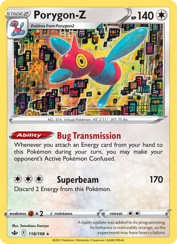 Porygon-Z Holo Rare (118/198) swsh6