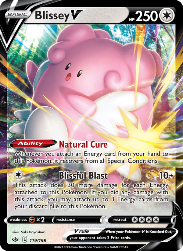 Blissey V Holo Rare V (119/198) swsh6