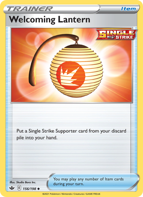 Welcoming Lantern Uncommon (156/198) swsh6