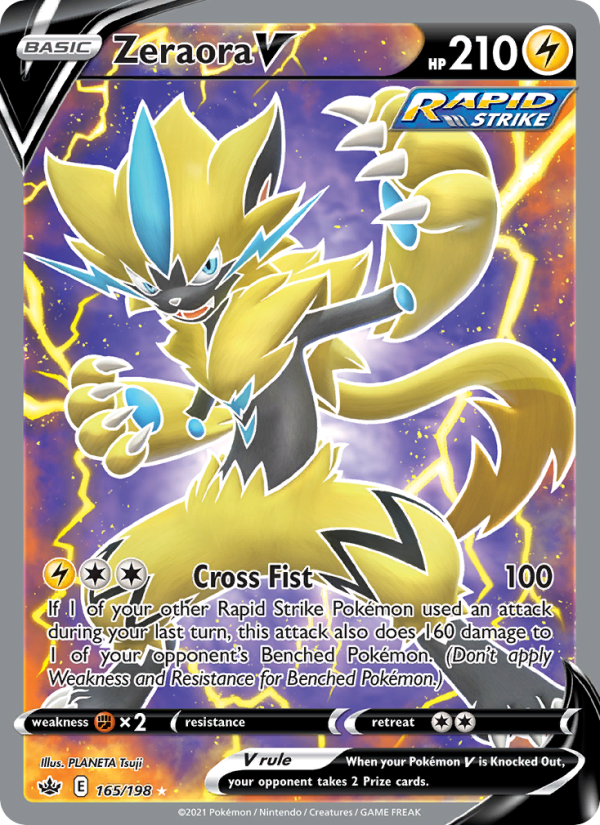 Zeraora V Ultra Rare (165/198) swsh6