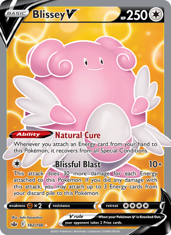 Blissey V Ultra Rare (182/198) swsh6
