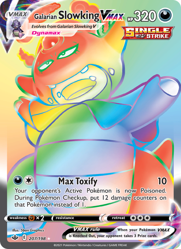 Galarian Slowking VMAX Secret Rare (207/198) swsh6
