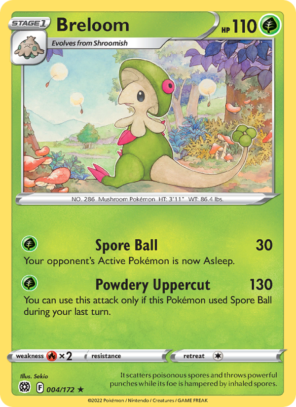 Breloom Rare (004/172) swsh9