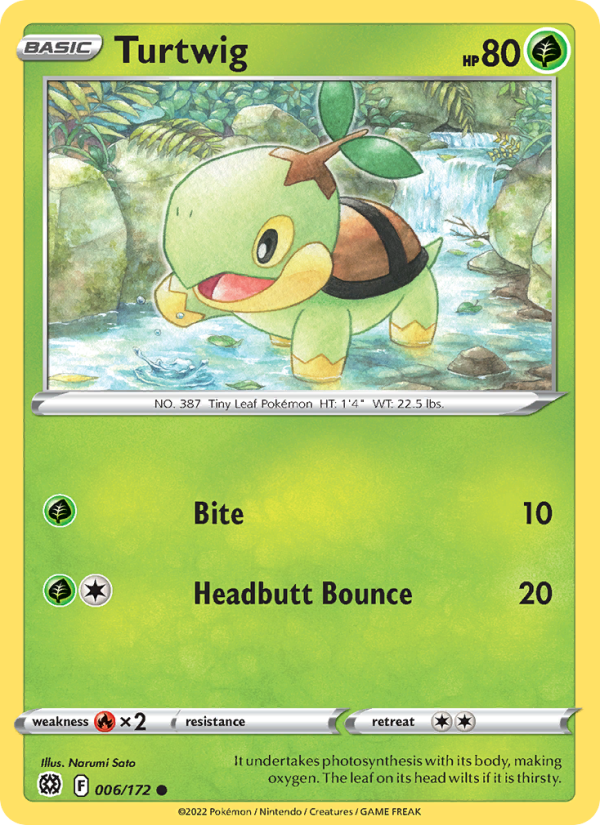Turtwig Common (006/172) swsh9