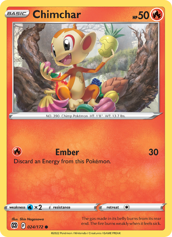 Chimchar Common (024/172) swsh9