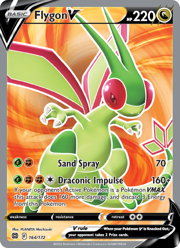 Flygon V Ultra Rare (164/172) swsh9