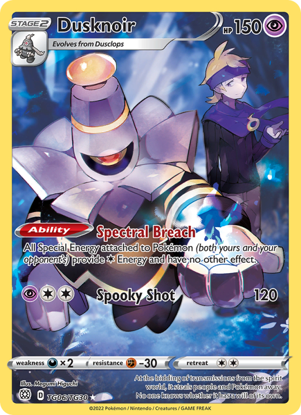 Dusknoir Rare (TG06/172) swsh9