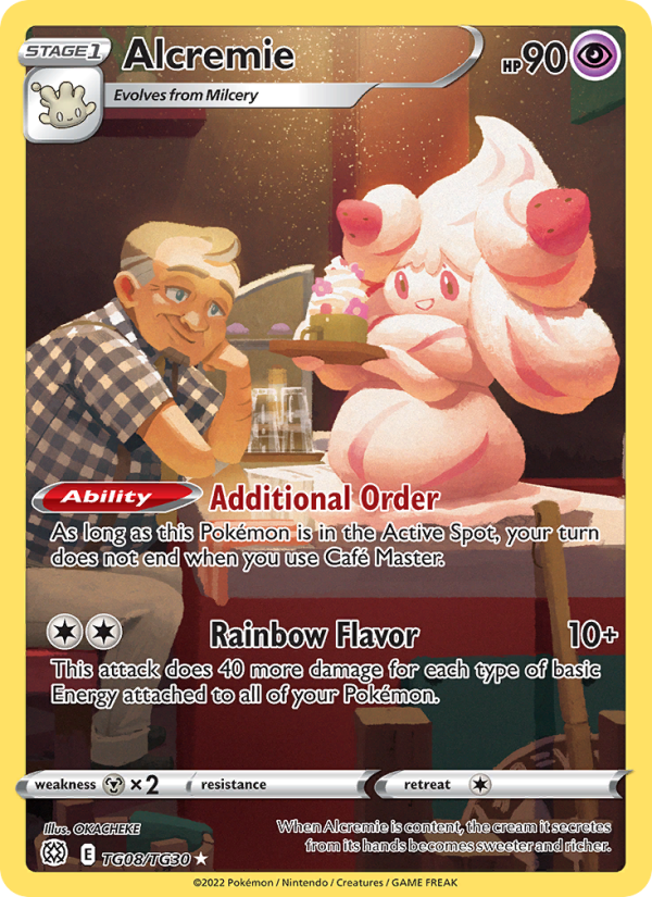 Alcremie Rare (TG08/172) swsh9