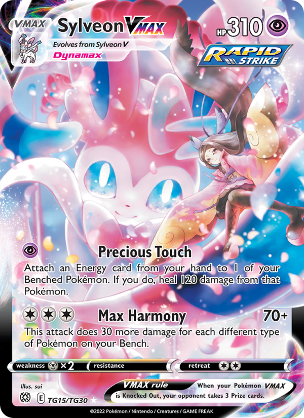 Sylveon VMAX Ultra Rare (TG15/172) swsh9