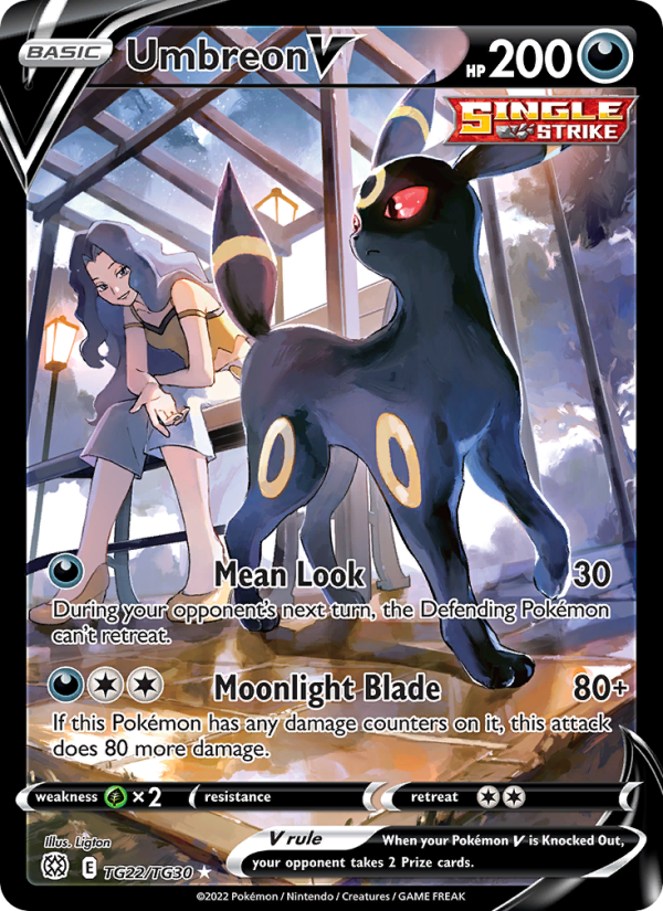Umbreon V Ultra Rare (TG22/172) swsh9