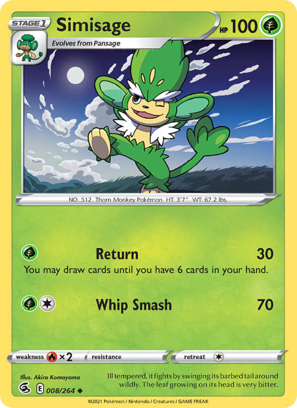 Simisage Uncommon (8/264) swsh8