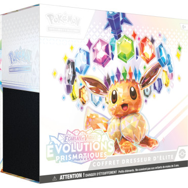 Coffret Dresseur D'elite Evolutions Prismatiques Ev8.5 / Carte Pokemon FR