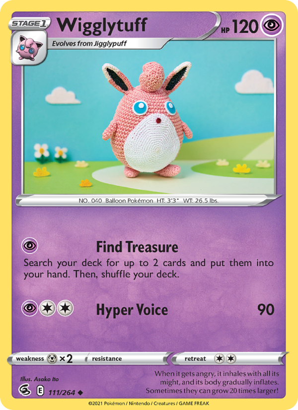Wigglytuff Uncommon (111/264) swsh8