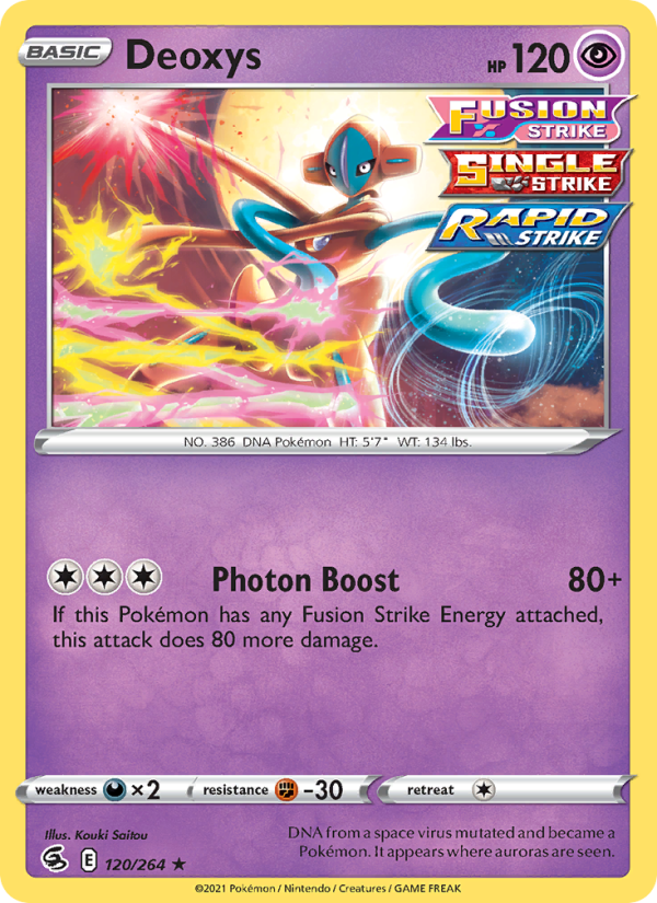Deoxys Holo Rare (120/264) swsh8