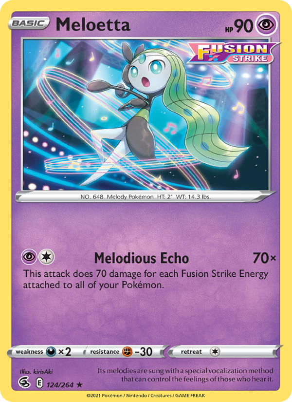 Meloetta Rare (124/264) swsh8