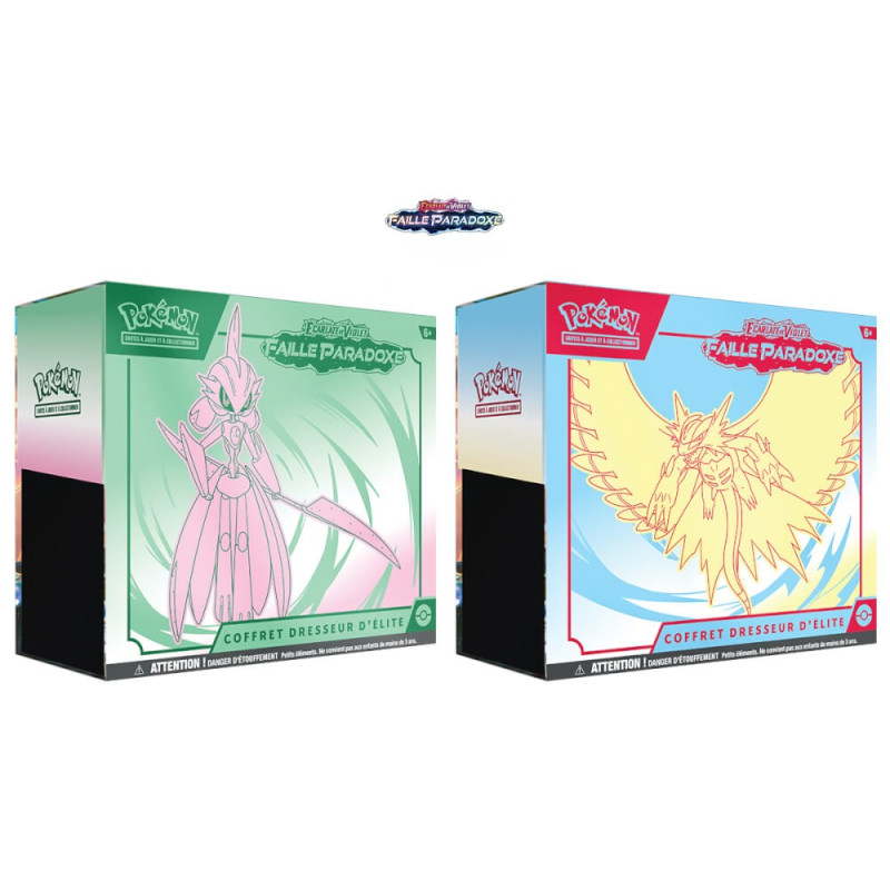 Coffret Dresseur D'elite Faille Paradoxe Modele Aleatoire / Carte Pokemon FR