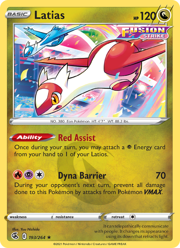 Latias Rare (193/264) swsh8