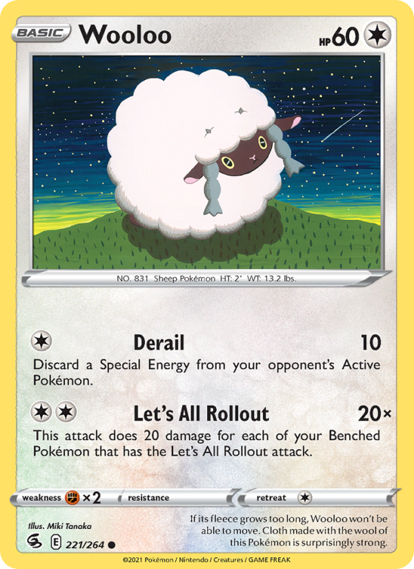 Wooloo Common (221/264) swsh8