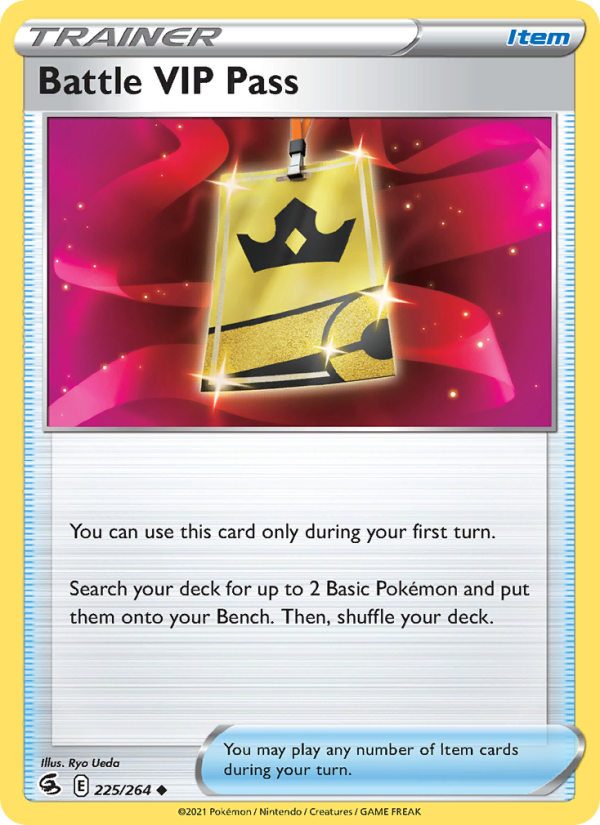 Battle VIP Pass Uncommon (225/264) swsh8