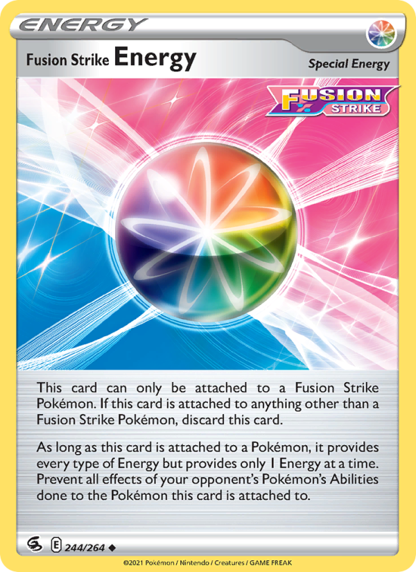 Fusion Strike Energy Uncommon (244/264) swsh8