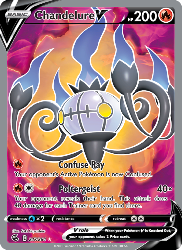 Chandelure V Ultra Rare (247/264) swsh8