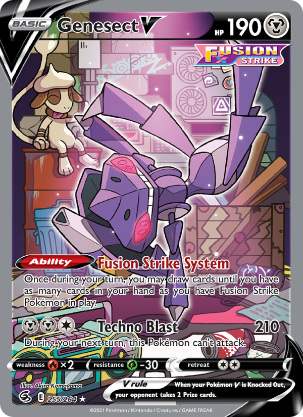 Genesect V Ultra Rare (255/264) swsh8