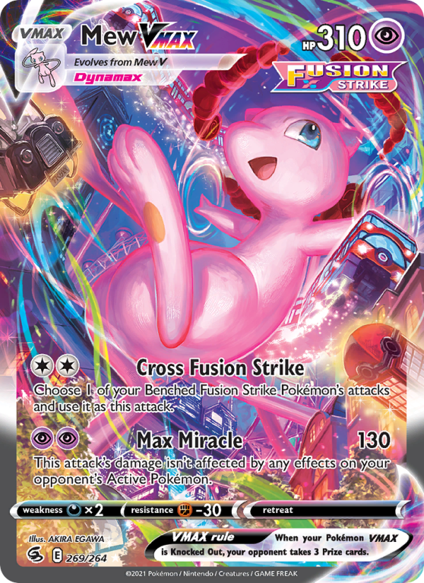 Mew VMAX Secret Rare (269/264) swsh8