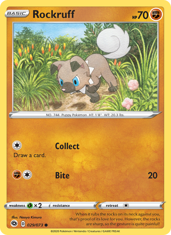 Rockruff Common (29/70) swsh3.5