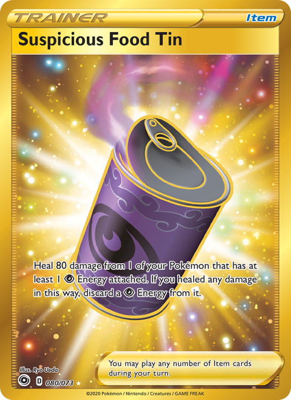 Suspicious Food Tin Secret Rare (80/70) swsh3.5