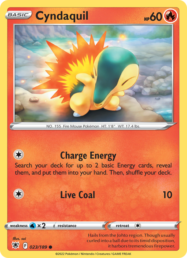 Cyndaquil Common (023/189) swsh10