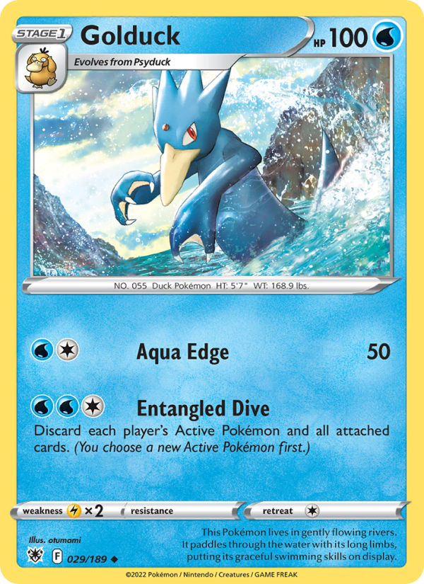 Golduck Uncommon (029/189) swsh10