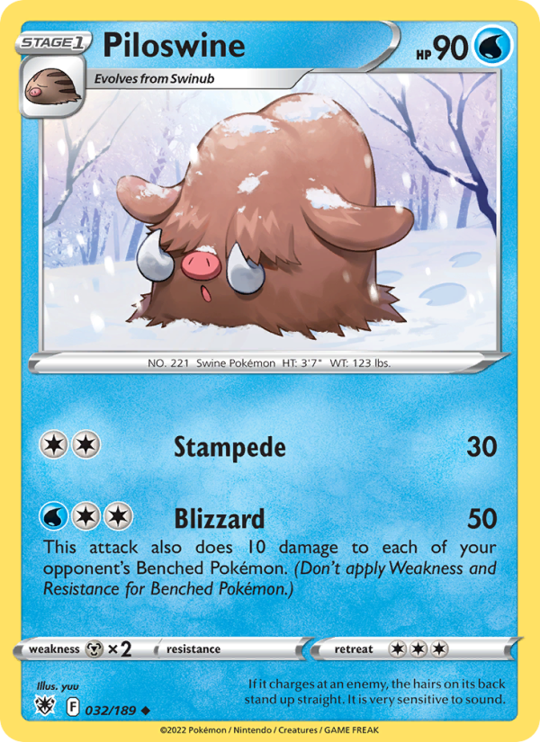 Piloswine Uncommon (032/189) swsh10