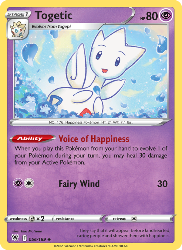 Togetic Uncommon (056/189) swsh10