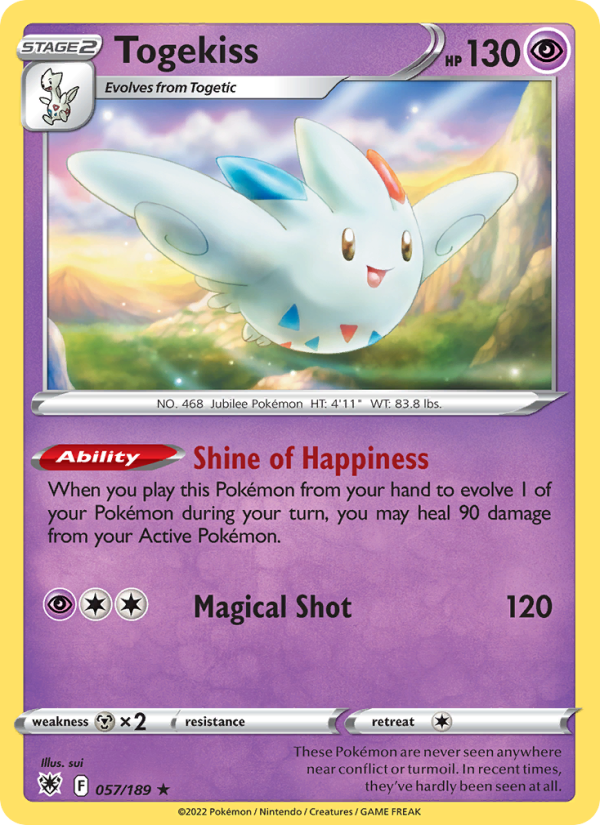 Togekiss Holo Rare (057/189) swsh10