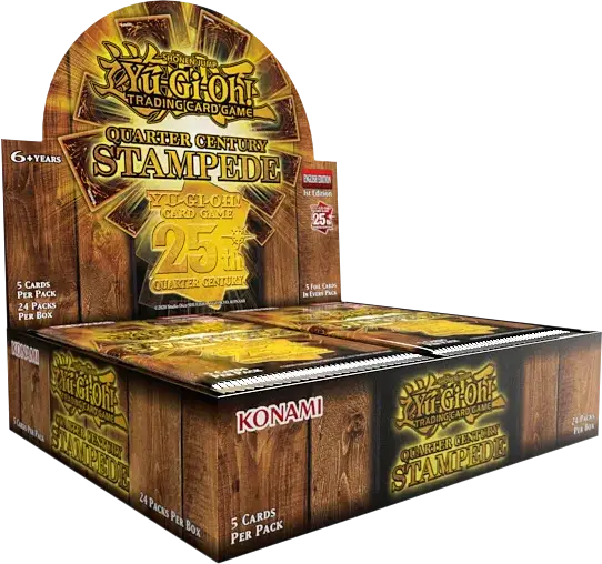 Yu-Gi-Oh! – Quarter Century Stampede Booster Display (24 Packs) 