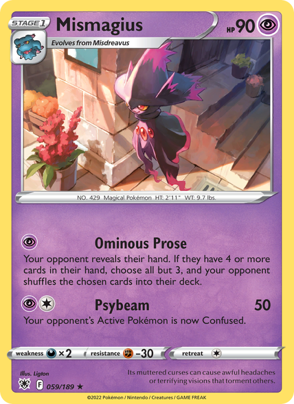 Mismagius Rare (059/189) swsh10