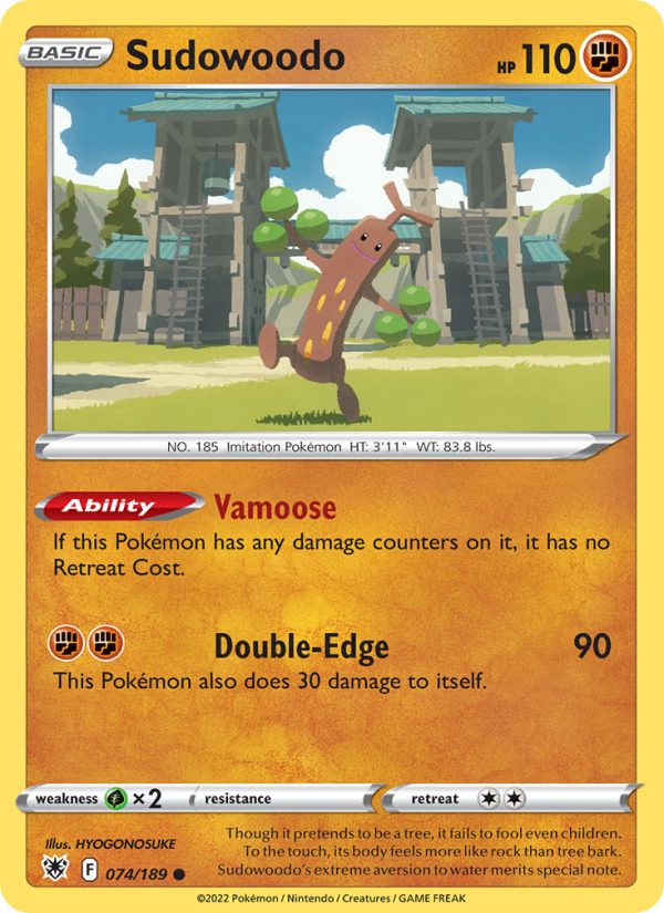 Sudowoodo Common (074/189) swsh10