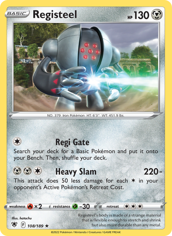 Registeel Rare (108/189) swsh10