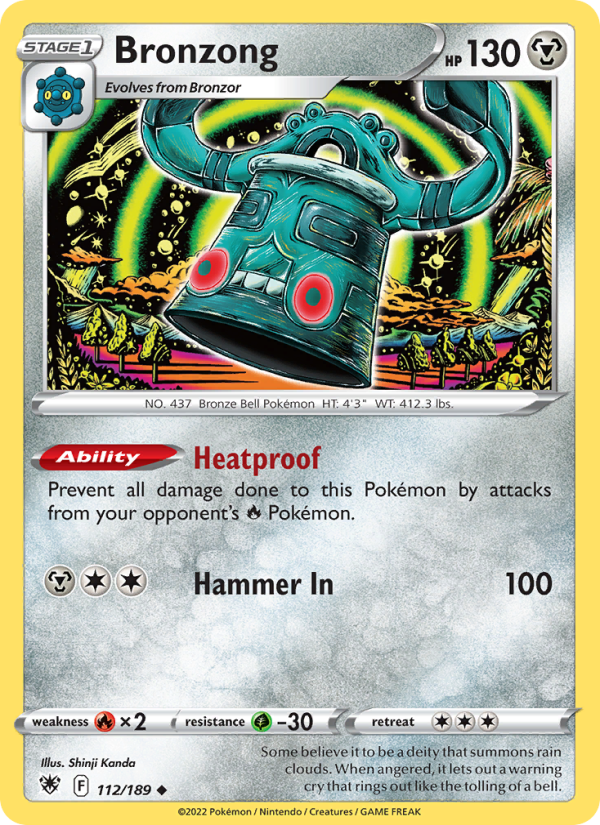 Bronzong Uncommon (112/189) swsh10