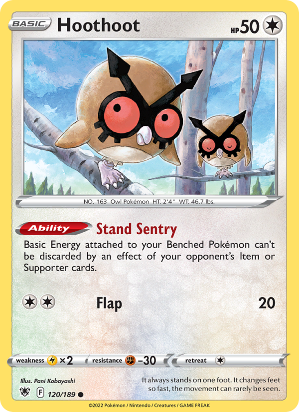 Hoothoot Common (120/189) swsh10
